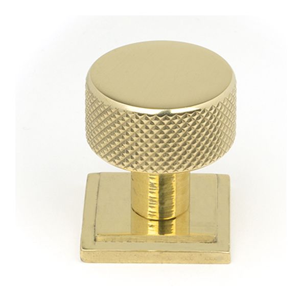 46824 • 25mm • Polished Brass • From The Anvil Brompton Cabinet Knob [Square]