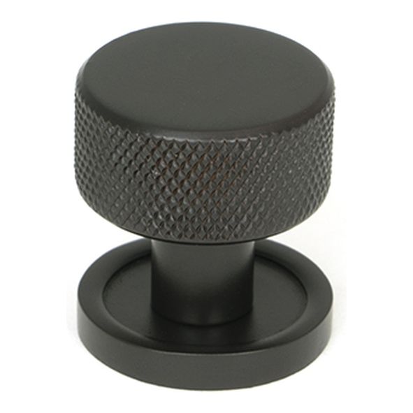 46826  25mm  Aged Bronze  From The Anvil Brompton Cabinet Knob [Plain]