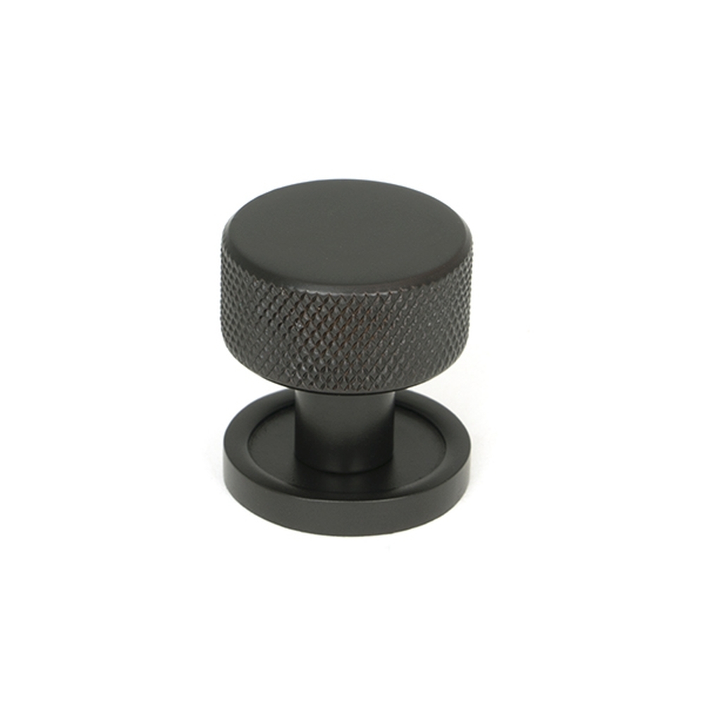 46826  25mm  Aged Bronze  From The Anvil Brompton Cabinet Knob [Plain]