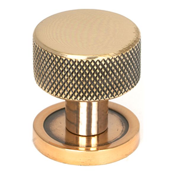 46830  25mm  Polished Bronze  From The Anvil Brompton Cabinet Knob [Plain]