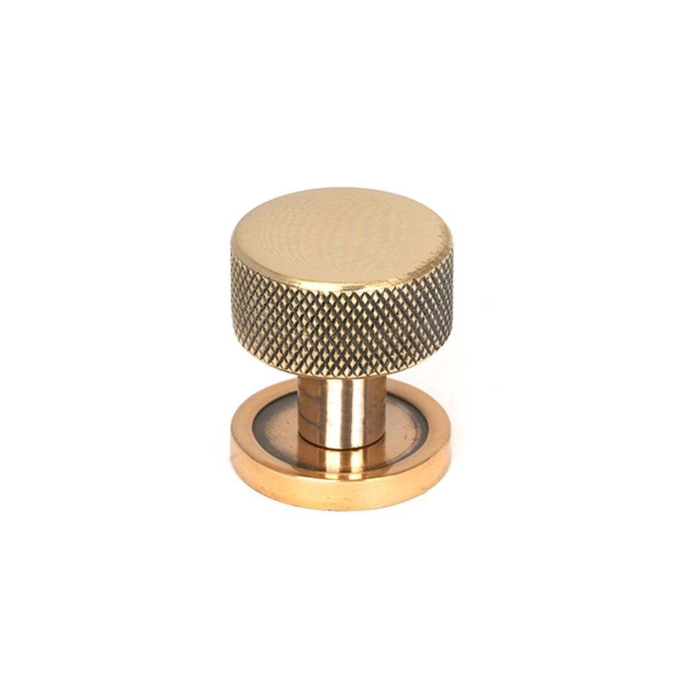 46830  25mm  Polished Bronze  From The Anvil Brompton Cabinet Knob [Plain]