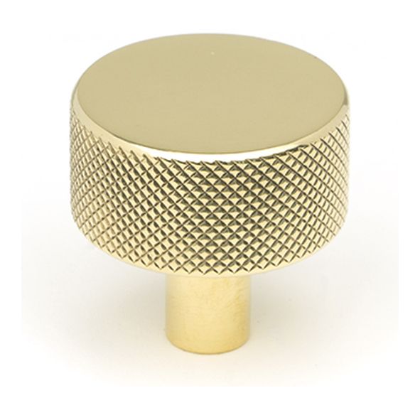 46832 • 32mm • Polished Brass • From The Anvil Brompton Cabinet Knob [No rose]