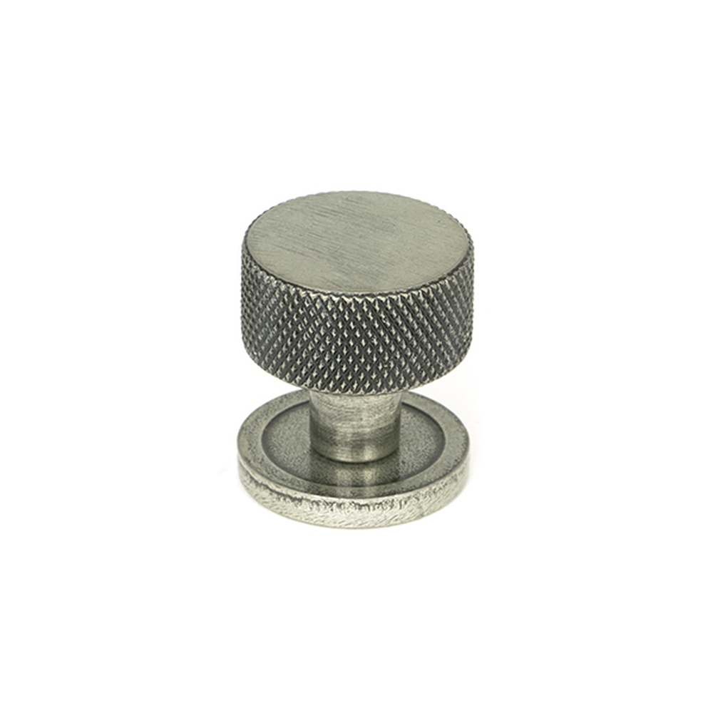 46842 • 25mm • Pewter Patina  • From The Anvil Brompton Cabinet Knob [Plain]