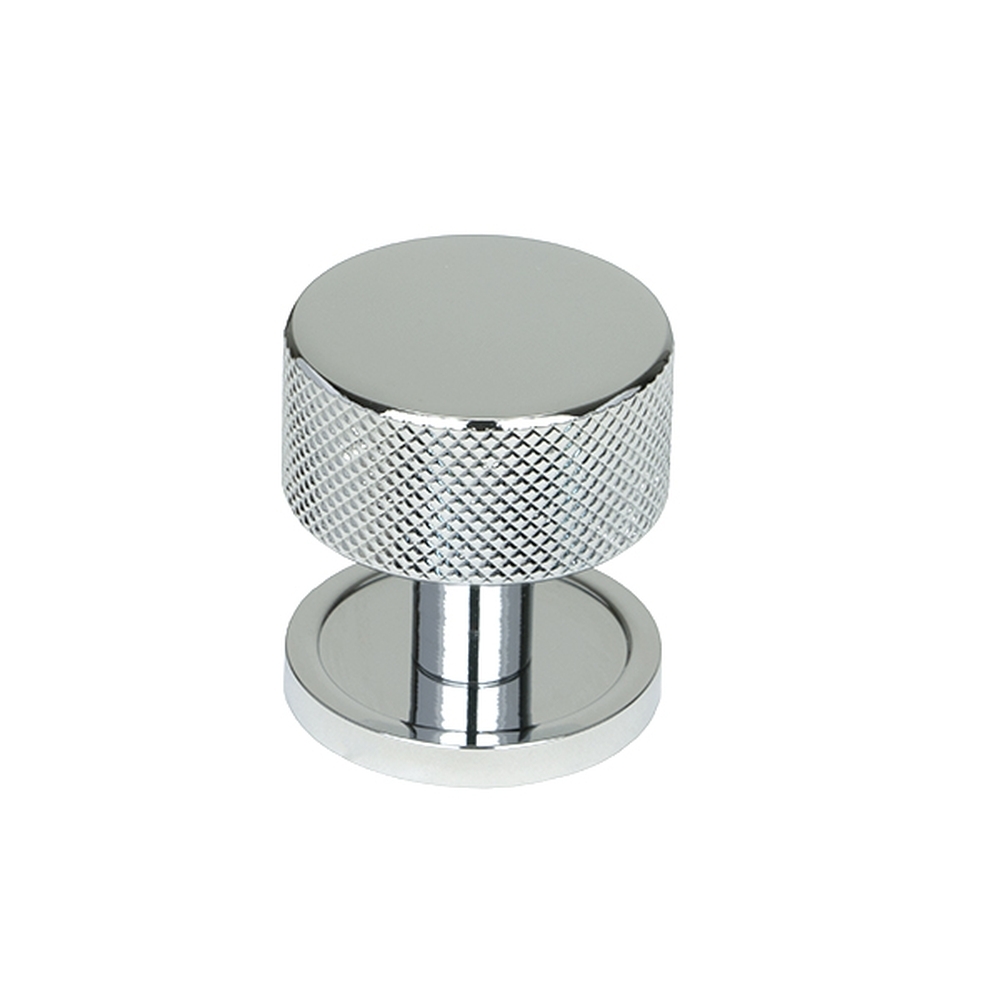 46858  32mm  Polished Chrome  From The Anvil Brompton Cabinet Knob [Plain]