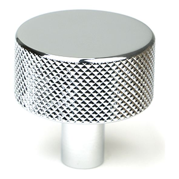 46859  32mm  Polished Chrome  From The Anvil Brompton Cabinet Knob [No rose]