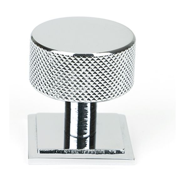 46861  32mm  Polished Chrome  From The Anvil Brompton Cabinet Knob [Square]
