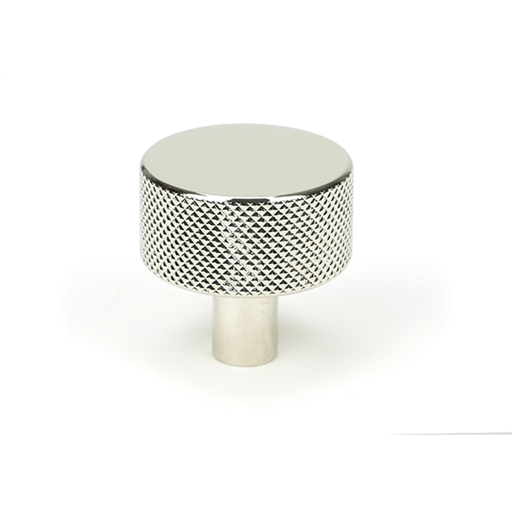 46863 • 32mm • Polished Nickel • From The Anvil Brompton Cabinet Knob [No rose]