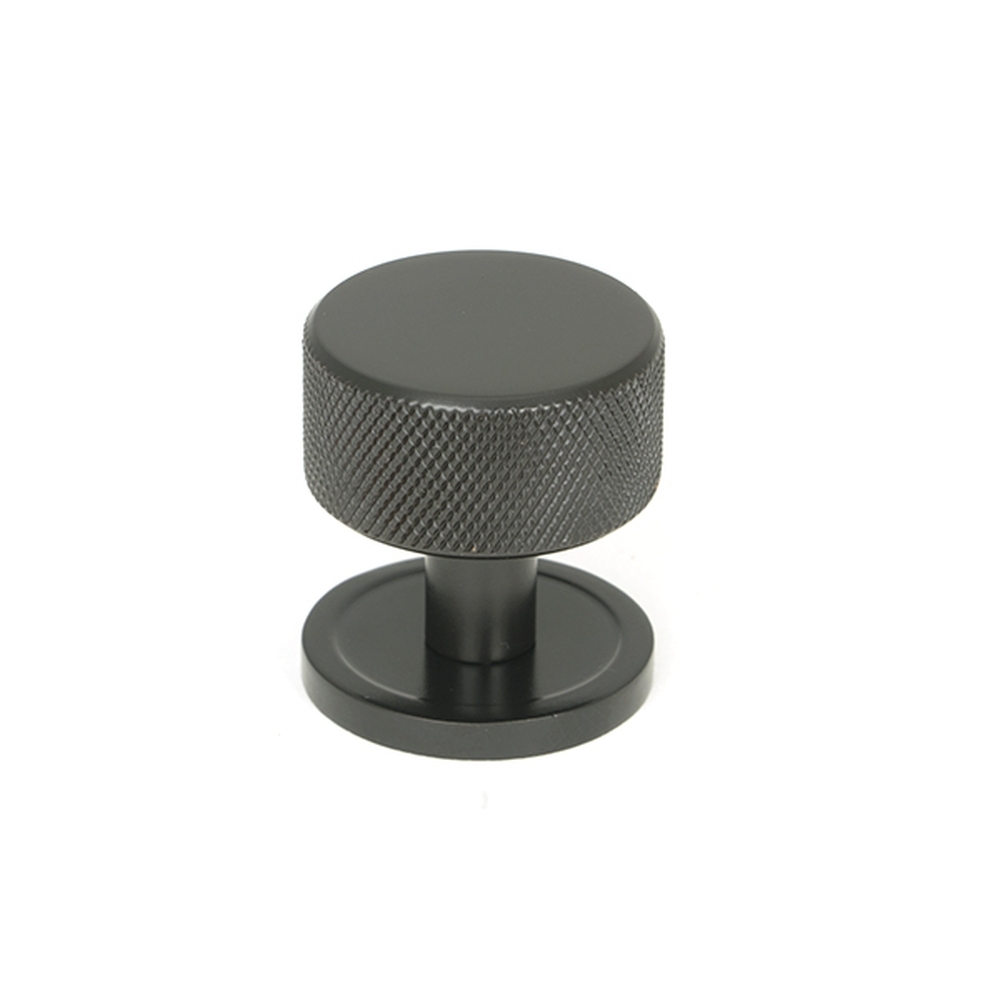 46866  32mm  Aged Bronze  From The Anvil Brompton Cabinet Knob [Plain]