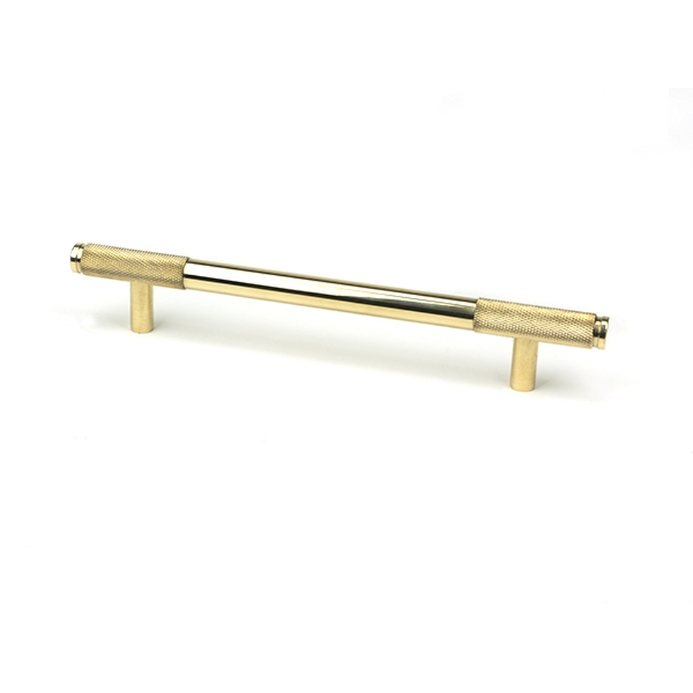 46868  220mm  Polished Brass  From The Anvil Half Brompton Pull Handle - Medium