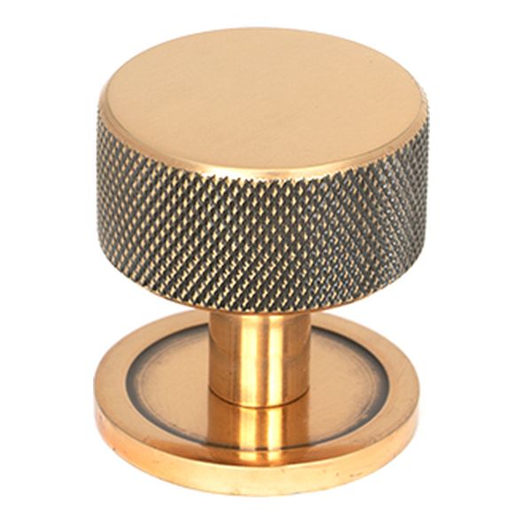 46870  32mm  Polished Bronze  From The Anvil Brompton Cabinet Knob [Plain]