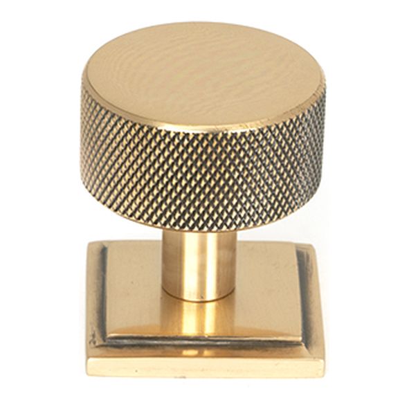 46873 • 32mm • Polished Bronze • From The Anvil Brompton Cabinet Knob [Square]
