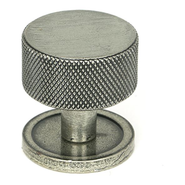 46882  32mm  Pewter Patina   From The Anvil Brompton Cabinet Knob [Plain]