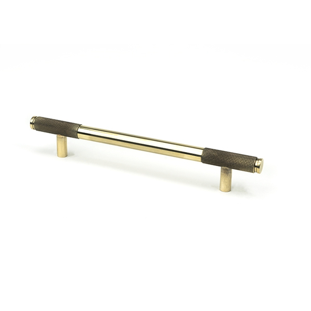 46925  220mm  Aged Brass  From The Anvil Half Brompton Pull Handle - Medium