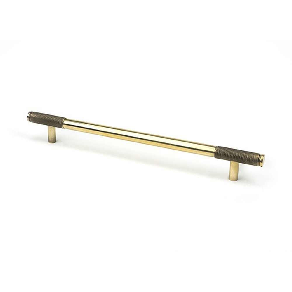 46926  284mm  Aged Brass  From The Anvil Half Brompton Pull Handle - Large