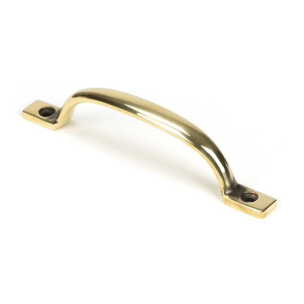 46954 � 130 x 12mm � Aged Brass � From The Anvil Slim Sash Pull