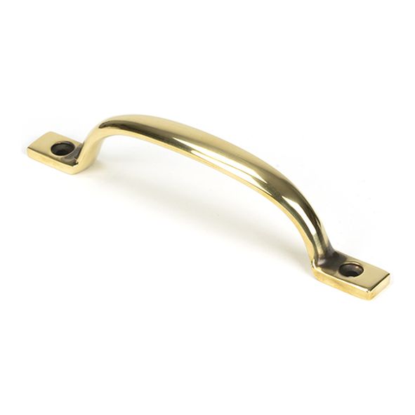 46954  130mm  Aged Brass  From The Anvil Slim Sash Pull