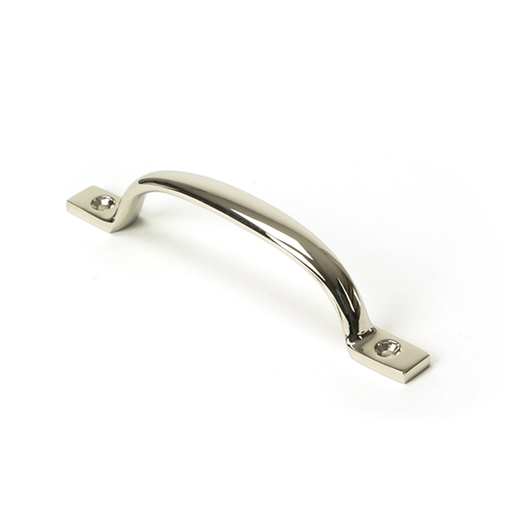 46956  130mm  Polished Nickel  From The Anvil Slim Sash Pull