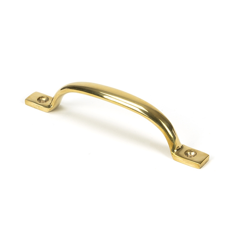 46959 • 130mm • Polished Brass • From The Anvil Slim Sash Pull