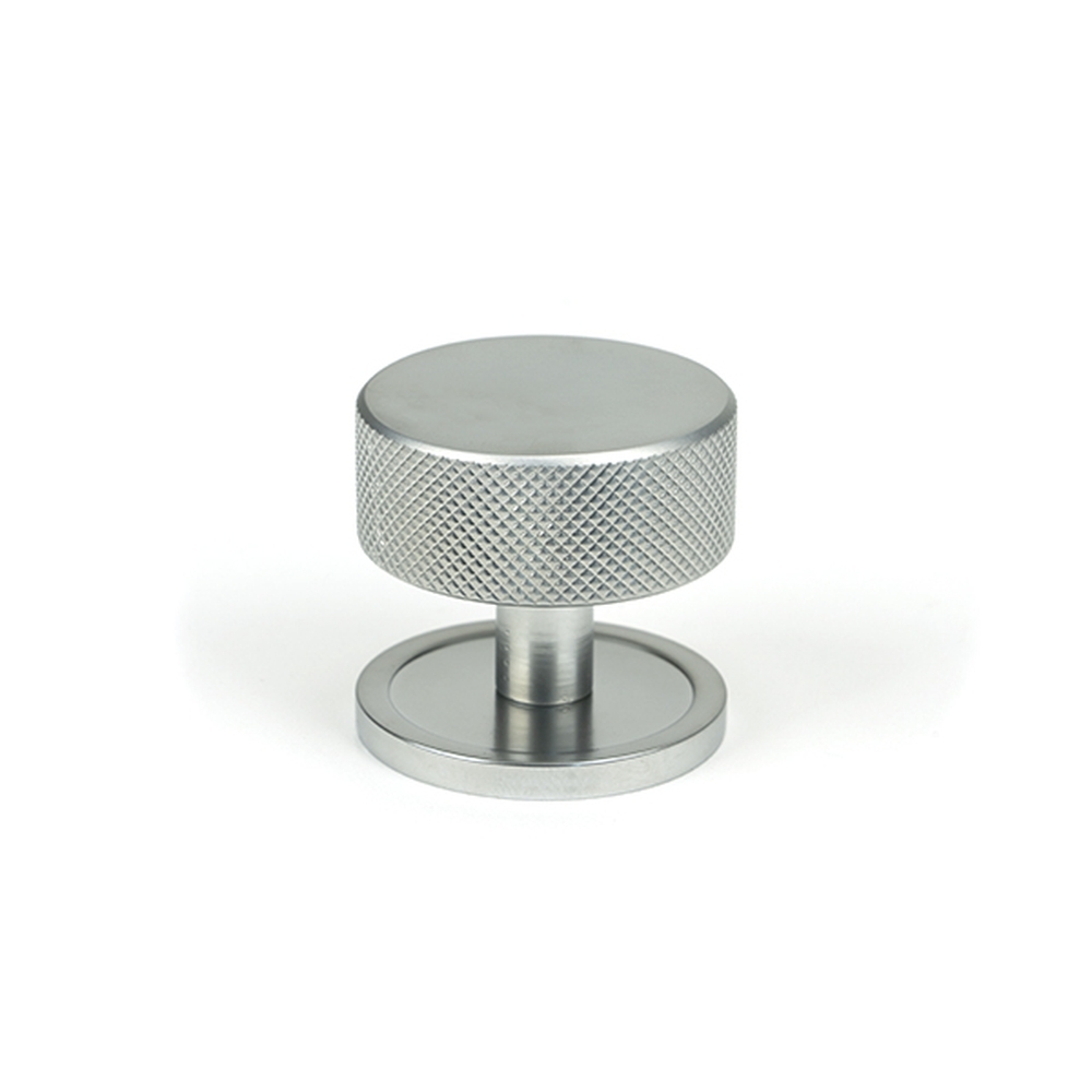 47086 • 38mm • Satin Chrome • From The Anvil Brompton Cabinet Knob [Plain]