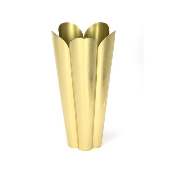 47128 • 290mm • Smooth Brass • From The Anvil Flora Vase