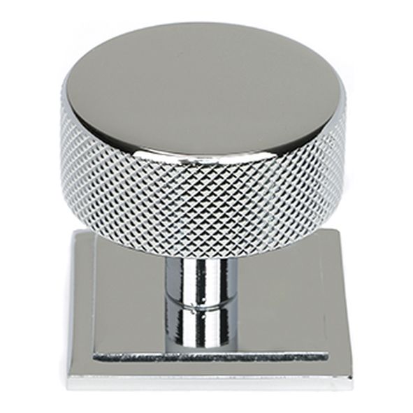 47144  38mm  Polished Chrome  From The Anvil Brompton Cabinet Knob [Square]