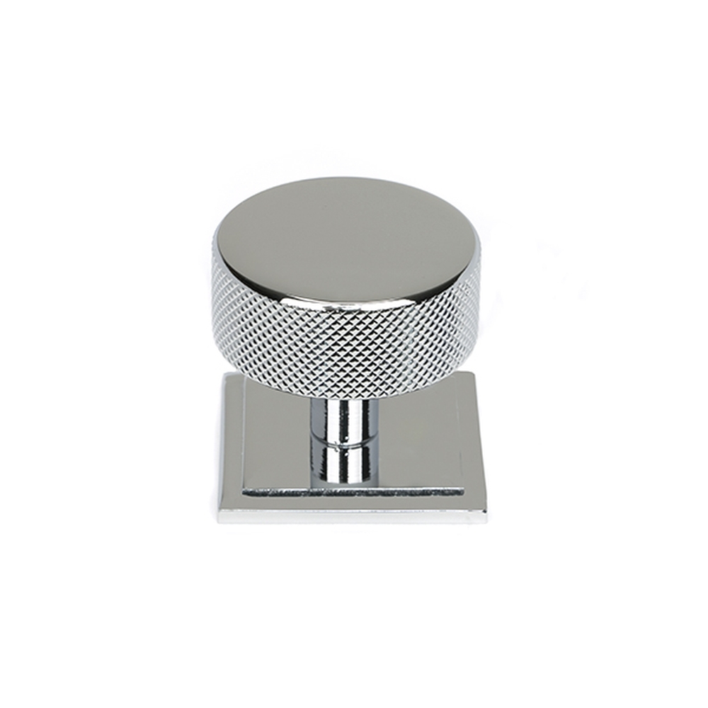 47144  38mm  Polished Chrome  From The Anvil Brompton Cabinet Knob [Square]