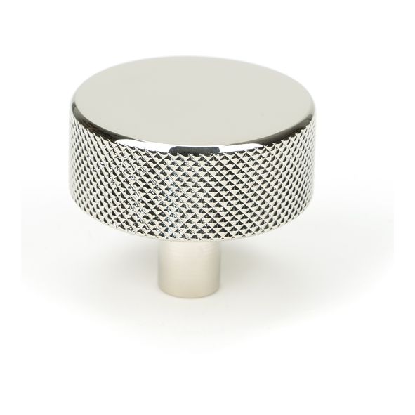 47146  38mm  Polished Nickel  From The Anvil Brompton Cabinet Knob [No rose]