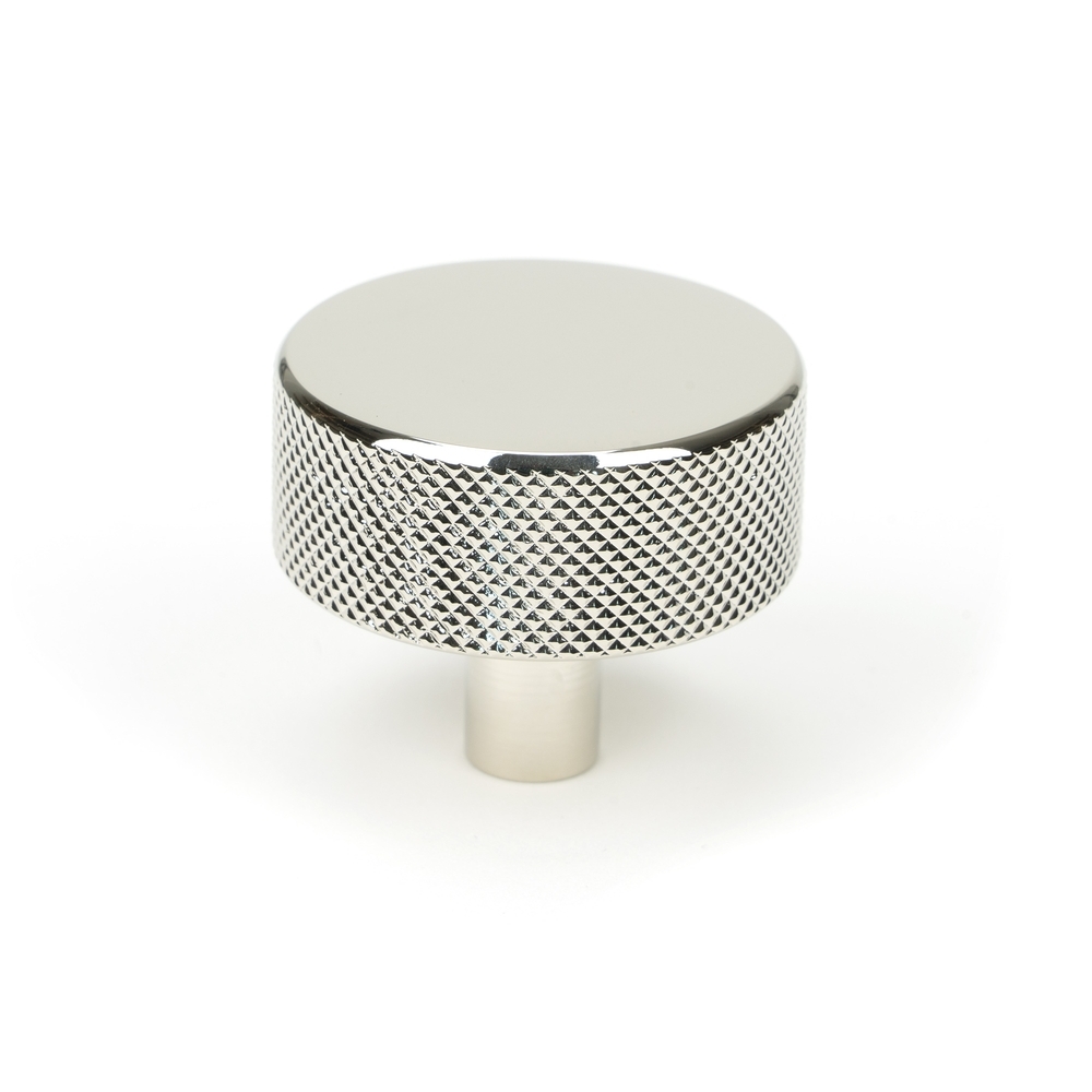 47146  38mm  Polished Nickel  From The Anvil Brompton Cabinet Knob [No rose]