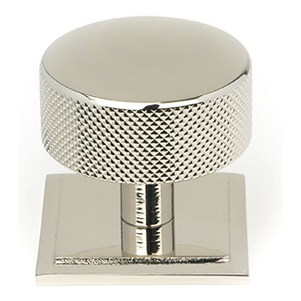47148  38mm  Polished Nickel  From The Anvil Brompton Cabinet Knob [Square]