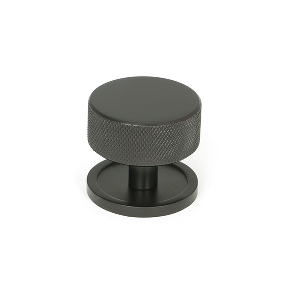 47149  38mm  Aged Bronze  From The Anvil Brompton Cabinet Knob [Plain]