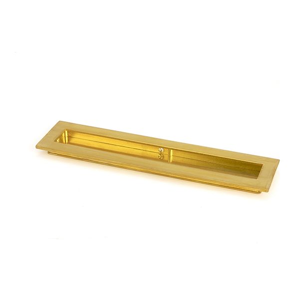47160 • 250mm • Polished Brass • From The Anvil Plain Rectangular Pull