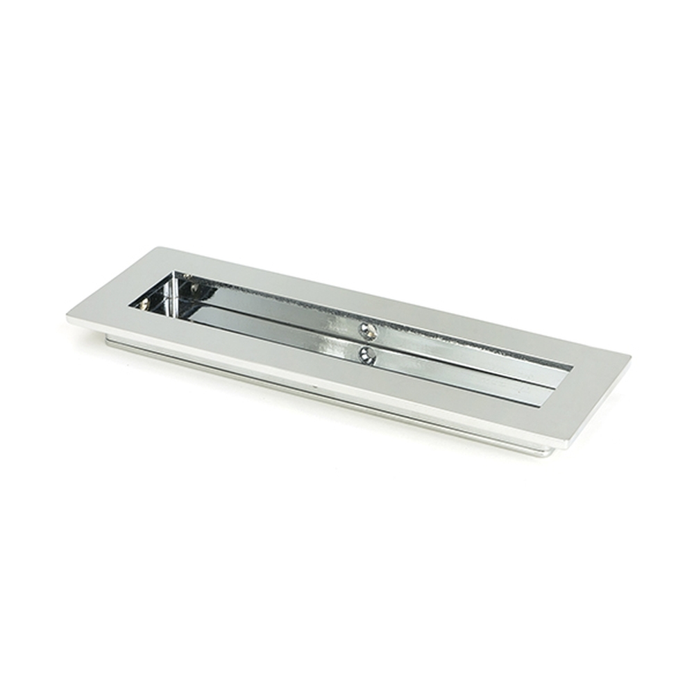 47177  175mm  Polished Chrome  From The Anvil Plain Rectangular Pull