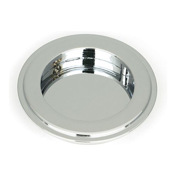 47184 • 75 mm • Polished Chrome • From The Anvil Art Deco Round Pull