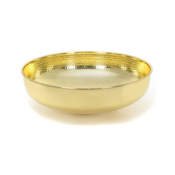 47199 • 400mm • Hammered Brass • From The Anvil Round Sink