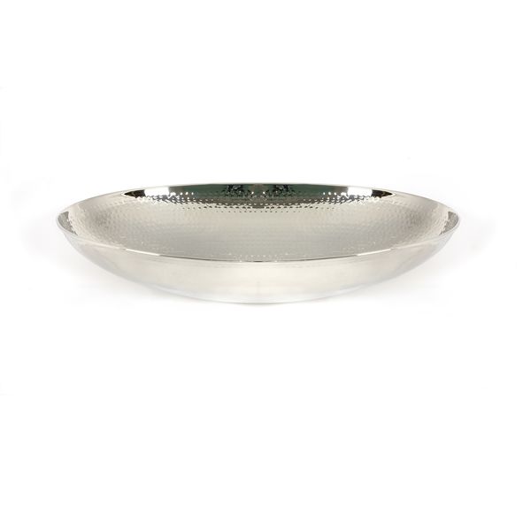 47204 • 590mm • Hammered Nickel • From The Anvil Oval Sink