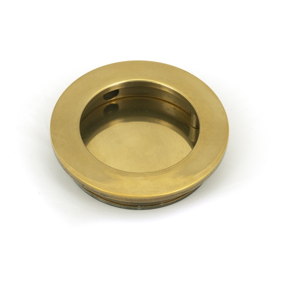 48322 � 60mm � Aged Brass � From The Anvil Plain Round Pull