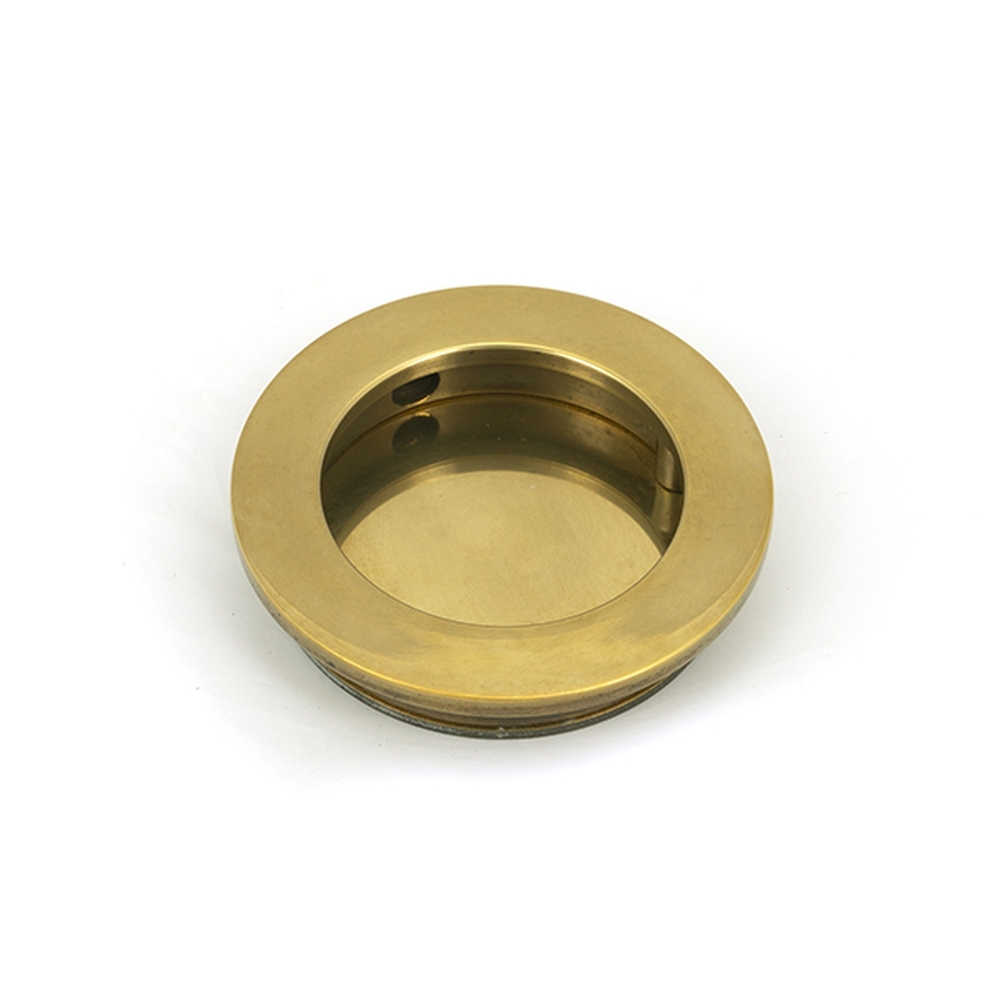 48322 • 60mm • Aged Brass • From The Anvil Plain Round Pull