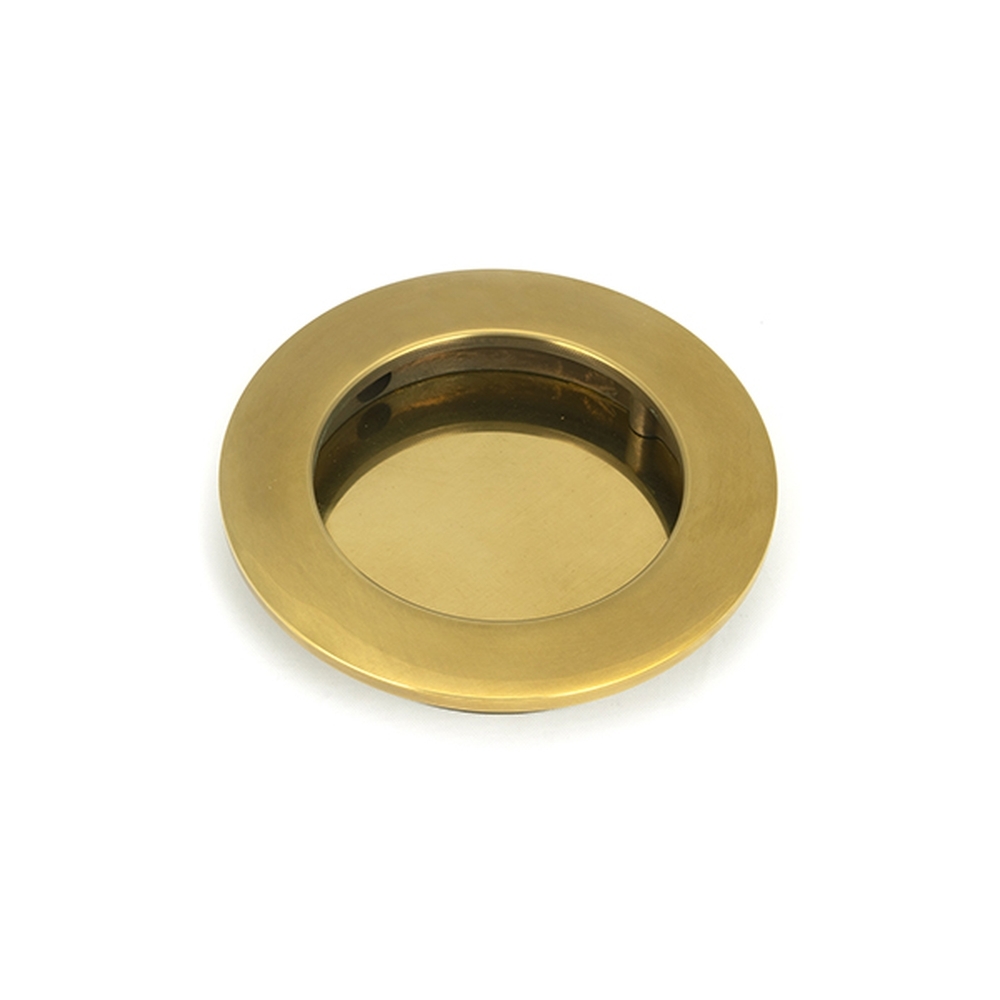 48323 • 75 mm • Aged Brass • From The Anvil Plain Round Pull