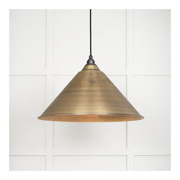 49499 • 510mm • Aged Brass • From The Anvil Hockley Pendant