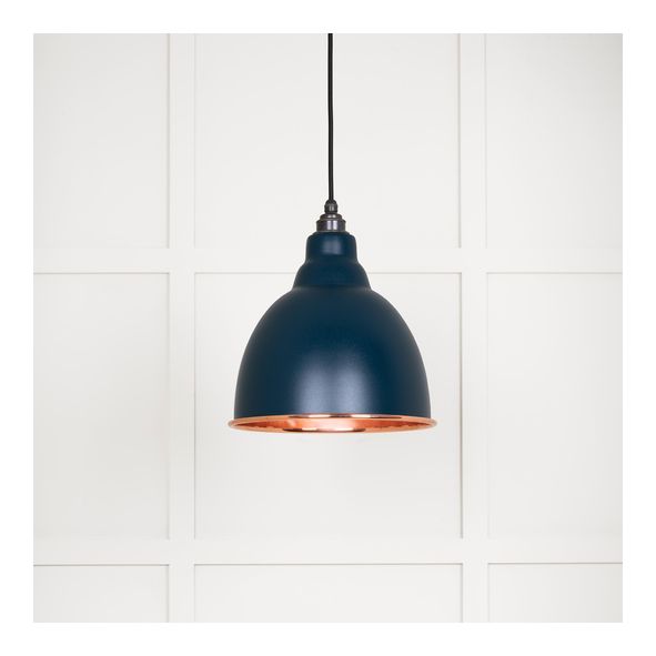 49500SDU • 260mm • Smooth Copper & Dusk • From The Anvil Brindley Pendant