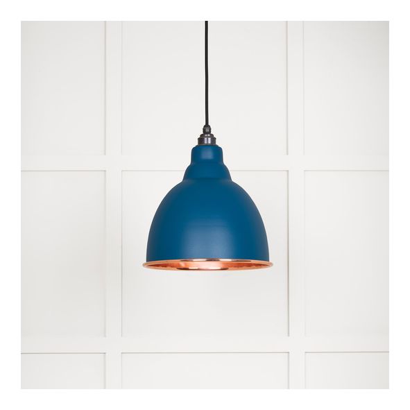 49500SU • 260mm • Smooth Copper & Upstream • From The Anvil Brindley Pendant