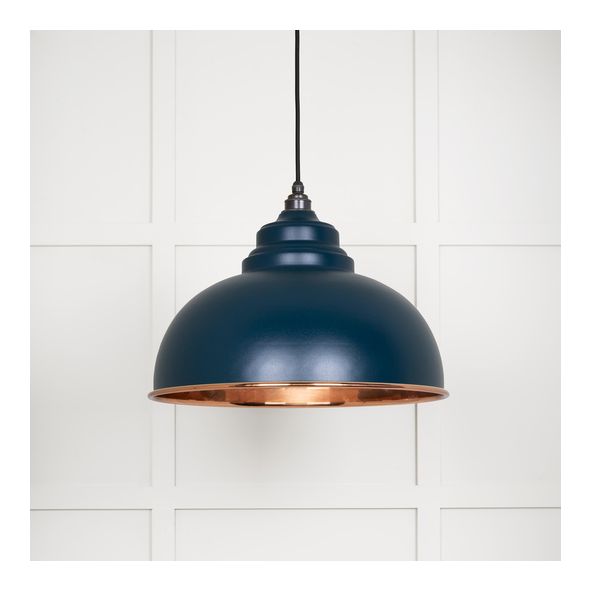 49501SDU • 400mm • Smooth Copper & Dusk • From The Anvil Harborne Pendant