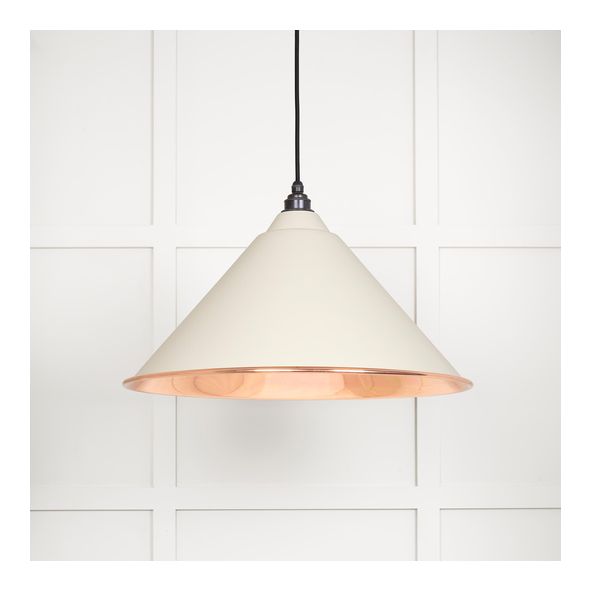 49503STE • 510mm • Smooth Copper & Teasel • From The Anvil Hockley Pendant