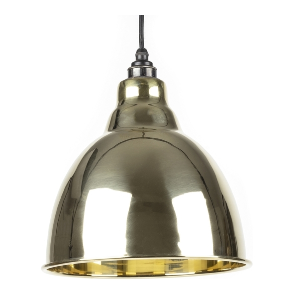 49518 • 260mm • From The Anvil Smooth Brass Brindley Pendant