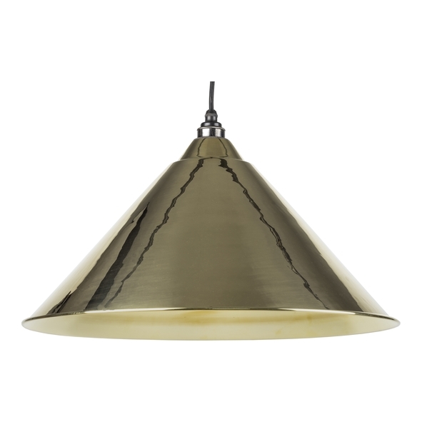 49524 • 510mm • From The Anvil Smooth Brass Hockley Pendant