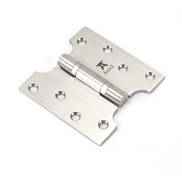 49566 • 102 x 102mm • Satin Stainless • From The Anvil Parliament Hinge