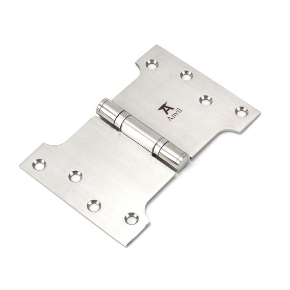 49568  102 x 152mm  Satin Stainless  From The Anvil Parliament Hinge