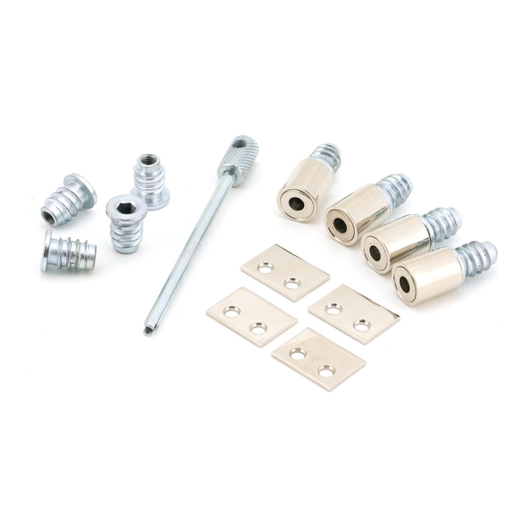 49590 � 10 x 19mm � Polished Nickel � From The Anvil Secure Stops