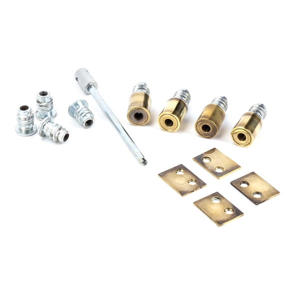 49592 � 10 x 19mm � Aged Brass � From The Anvil Secure Stops
