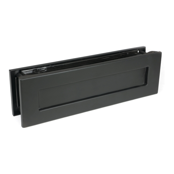 49593 � 315 x 92mm � Matt Black � From The Anvil Traditional Letterbox